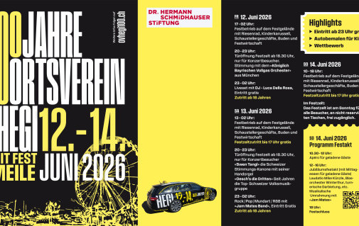 100 Jahre Ortsverein Hegi